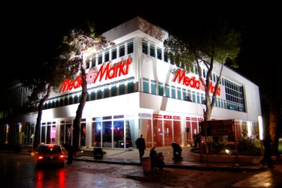 Media Markt - Saturn Electric & Electronic appliances retail chain in Greece
